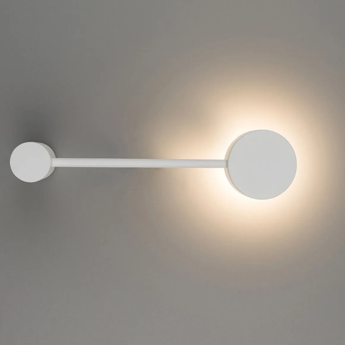 Orbit 1 vegglampe 20 - Hvit