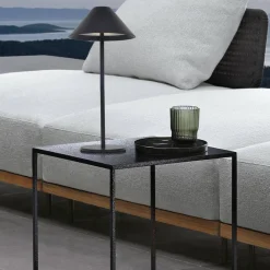 Oris bordlampe oppladbar IP54 - Svart