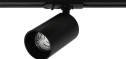 Oz spotskinne 5 spotter 2 meter - Svart/Gull