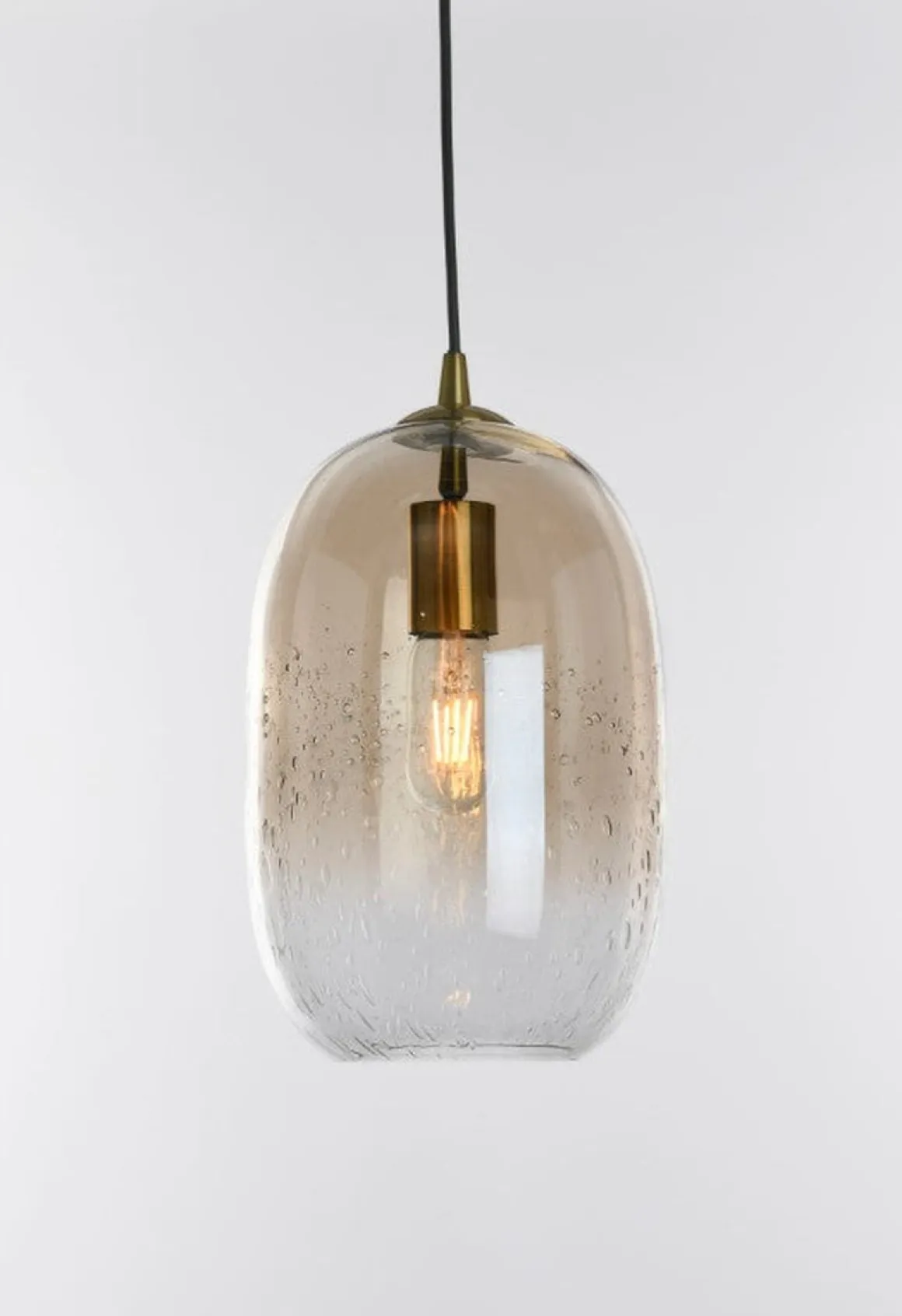 Paris takpendel 20 cm - Svart/Cognac