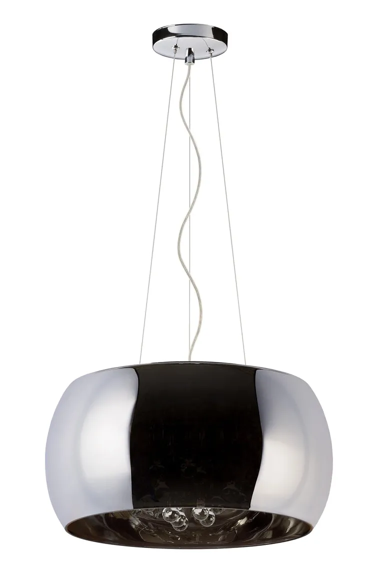 Pearl takpendel 40 cm - Krom