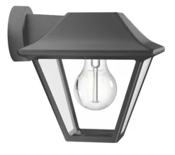 Philips Alpenglow vegglampe utendørs IP44 E27 - Antrasitt
