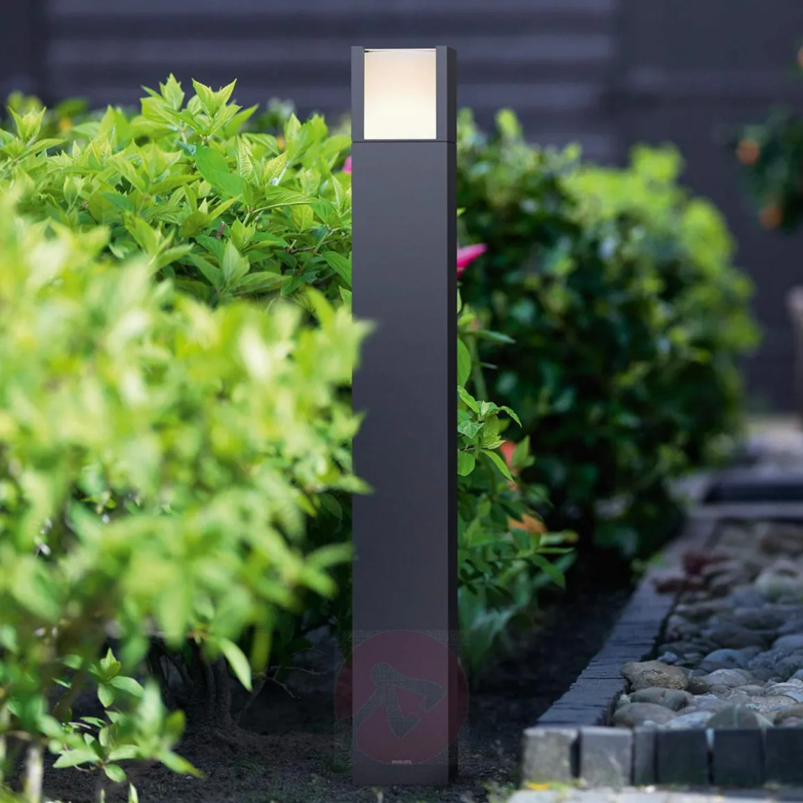 Philips Arbour LED pullert, antrasitt