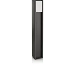 Philips Bridge pullert 80,2 cm utendørs IP44 E27 - Antrasitt