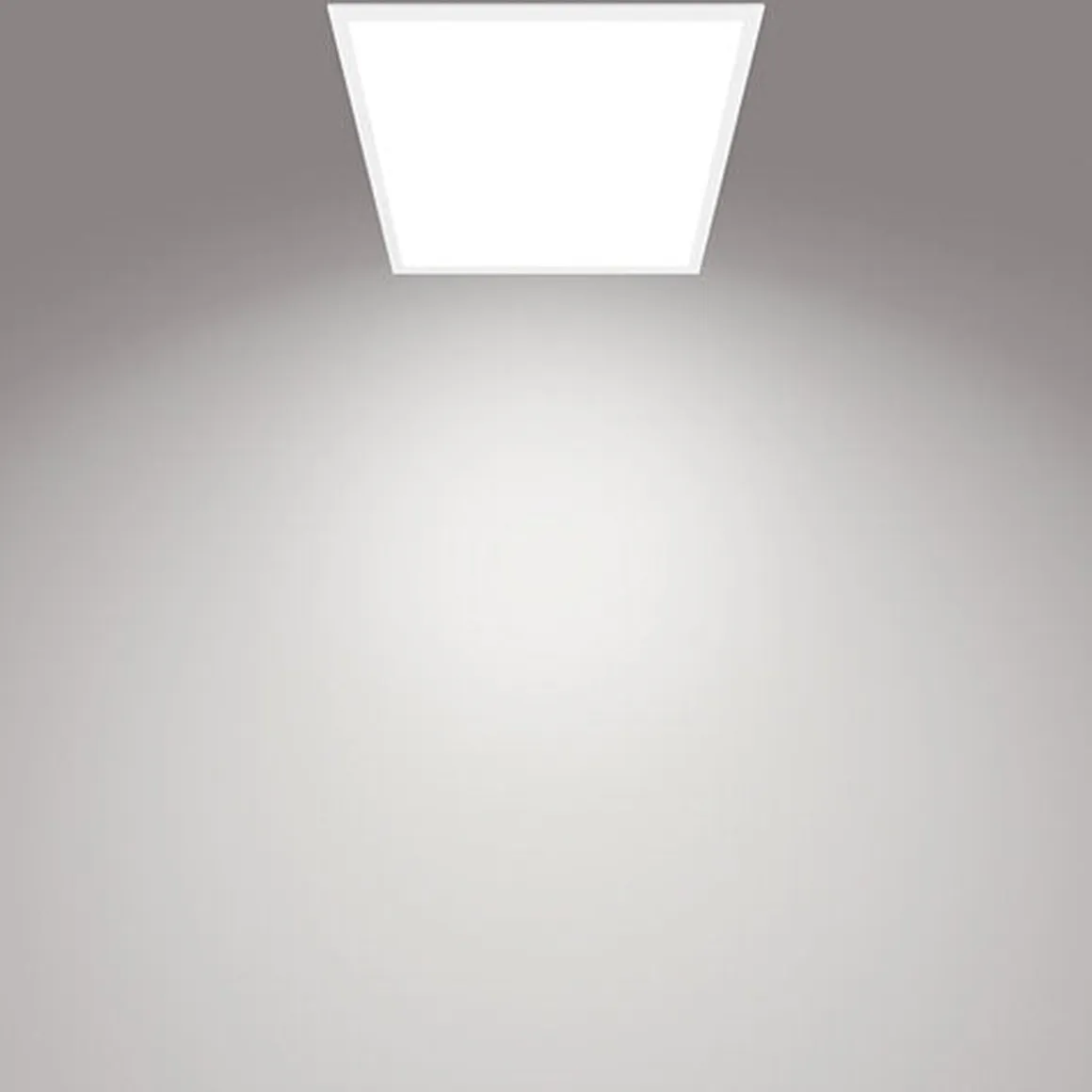 Philips CL560 taklampe 60x60cm 36W 4000K 3-steg dim - Hvit