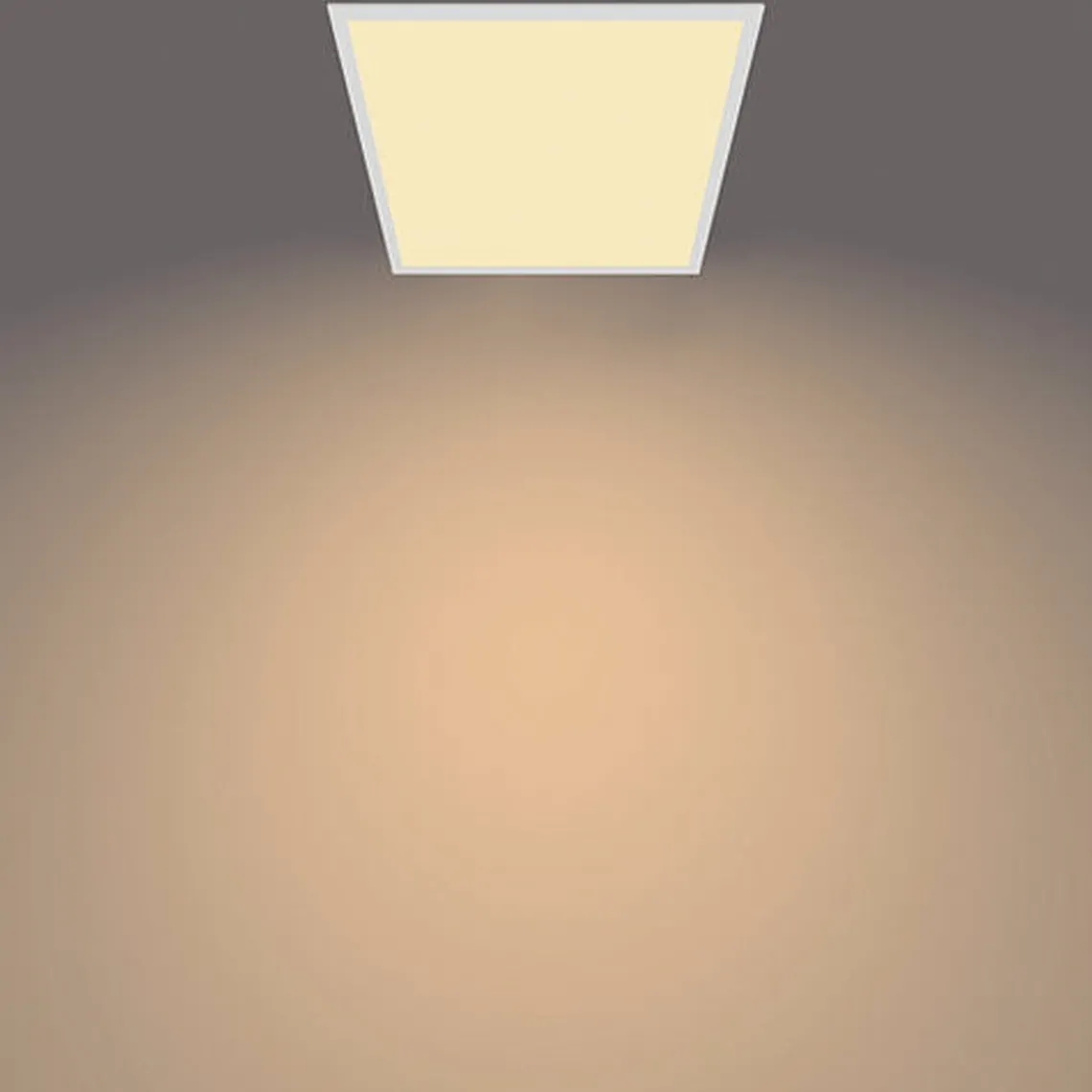 Philips CL560 taklampe 60x60cm 36W 2700K 3-steg dim - Hvit