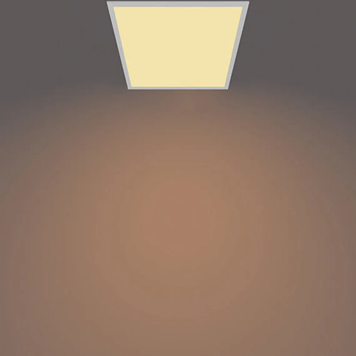 Philips CL560 taklampe 60x60cm 36W 2700K 3-steg dim - Hvit