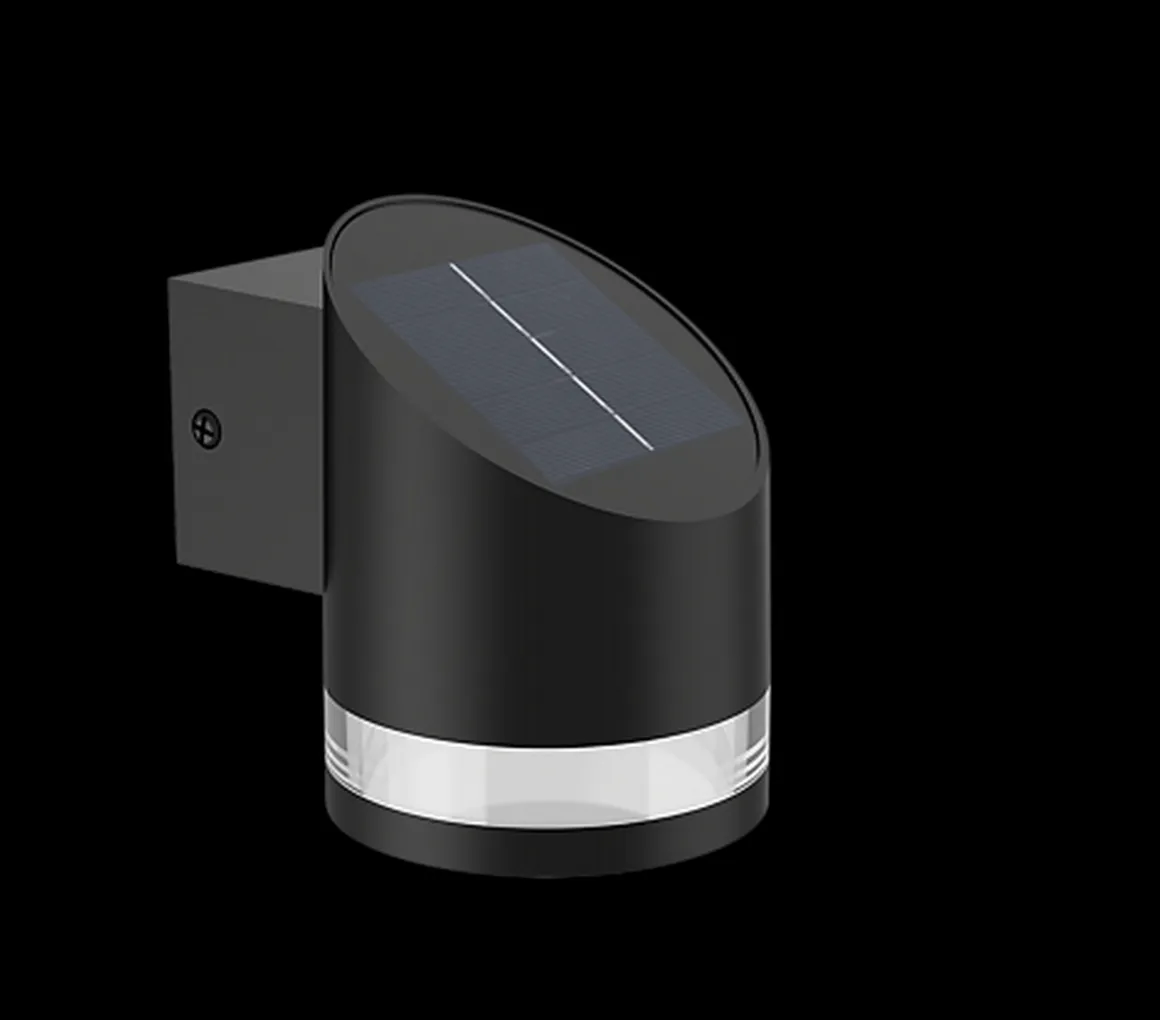 Philips Fyve vegglampe 1,5W 2700 Kelvin IP44 solcelledrevet med dag/natt sensor