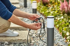 Philips Gardenlink 34,9 cm pullert 2700K 6W IP44 ekstra enhet - Antrasitt - 12Volt