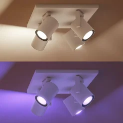 Philips Hue Argenta 4 lys spotlight white and colore ambiance