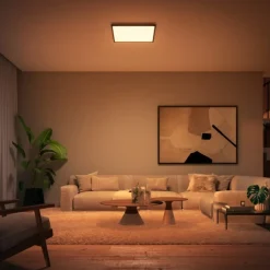 Philips Hue Aurelle firkantet taklampe 39W 2200-6500K White Ambiance - Svart