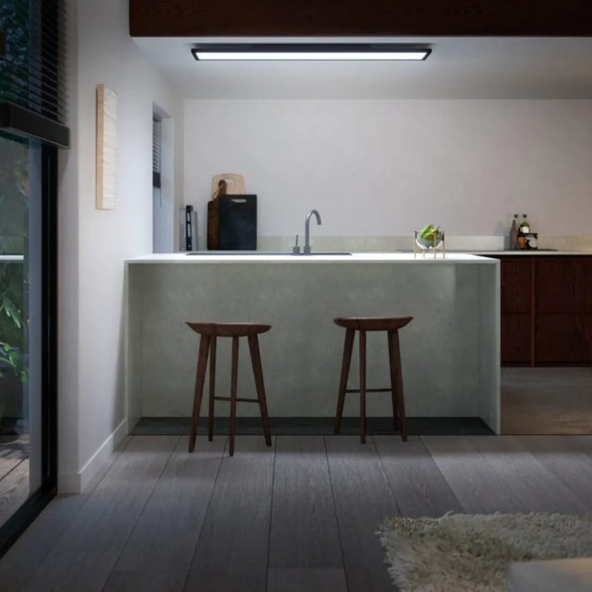Philips Hue Aurelle taklampe 39W 2200-6500K White Ambiance - Svart