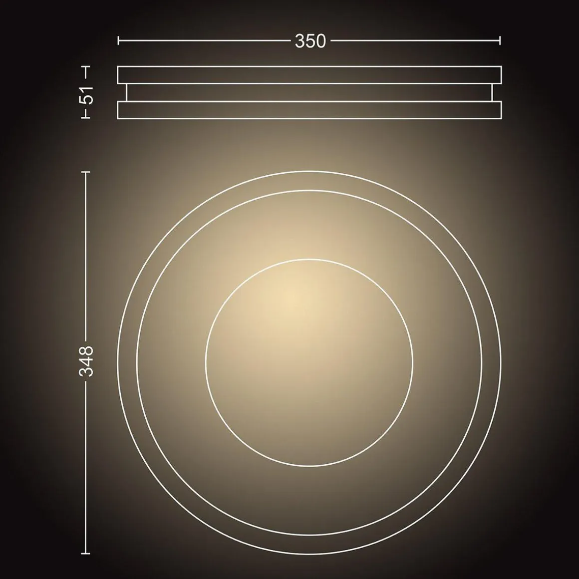 Philips Hue Being taklampe