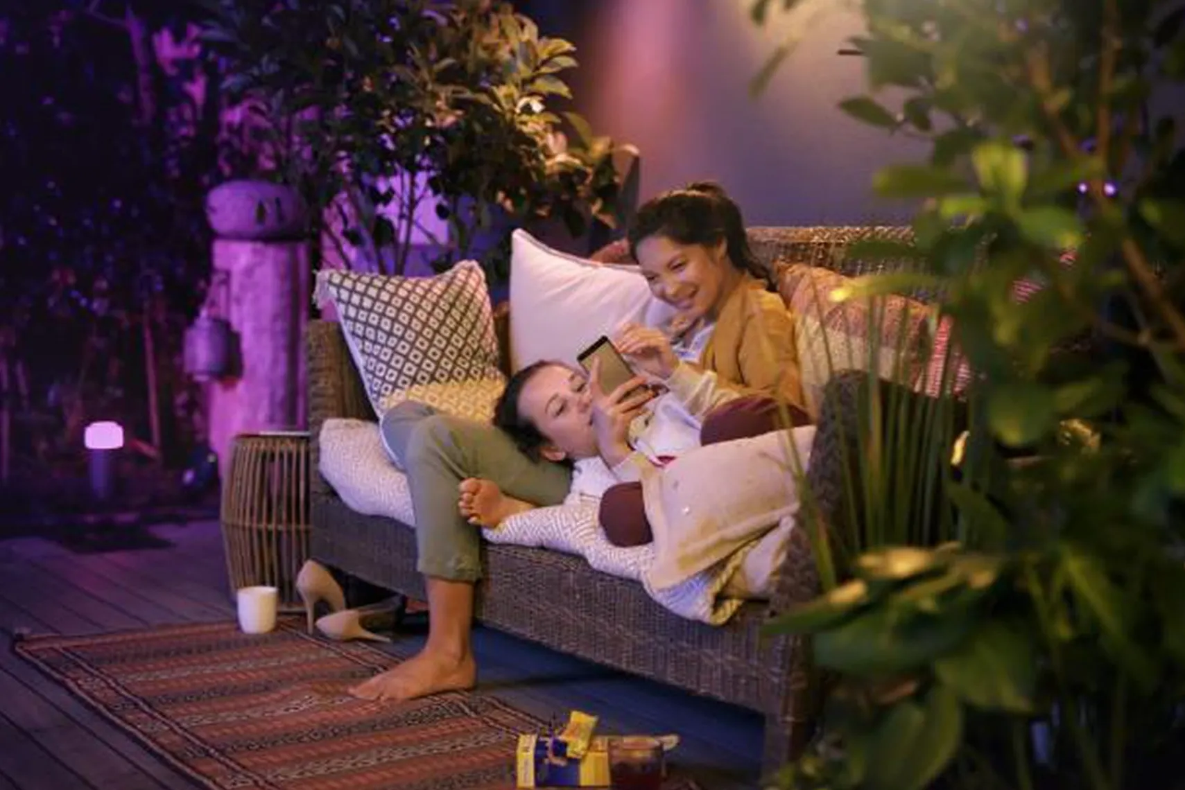 Philips Hue Calla pullert white ambiance & color luminairs 25 cm - Forlenger