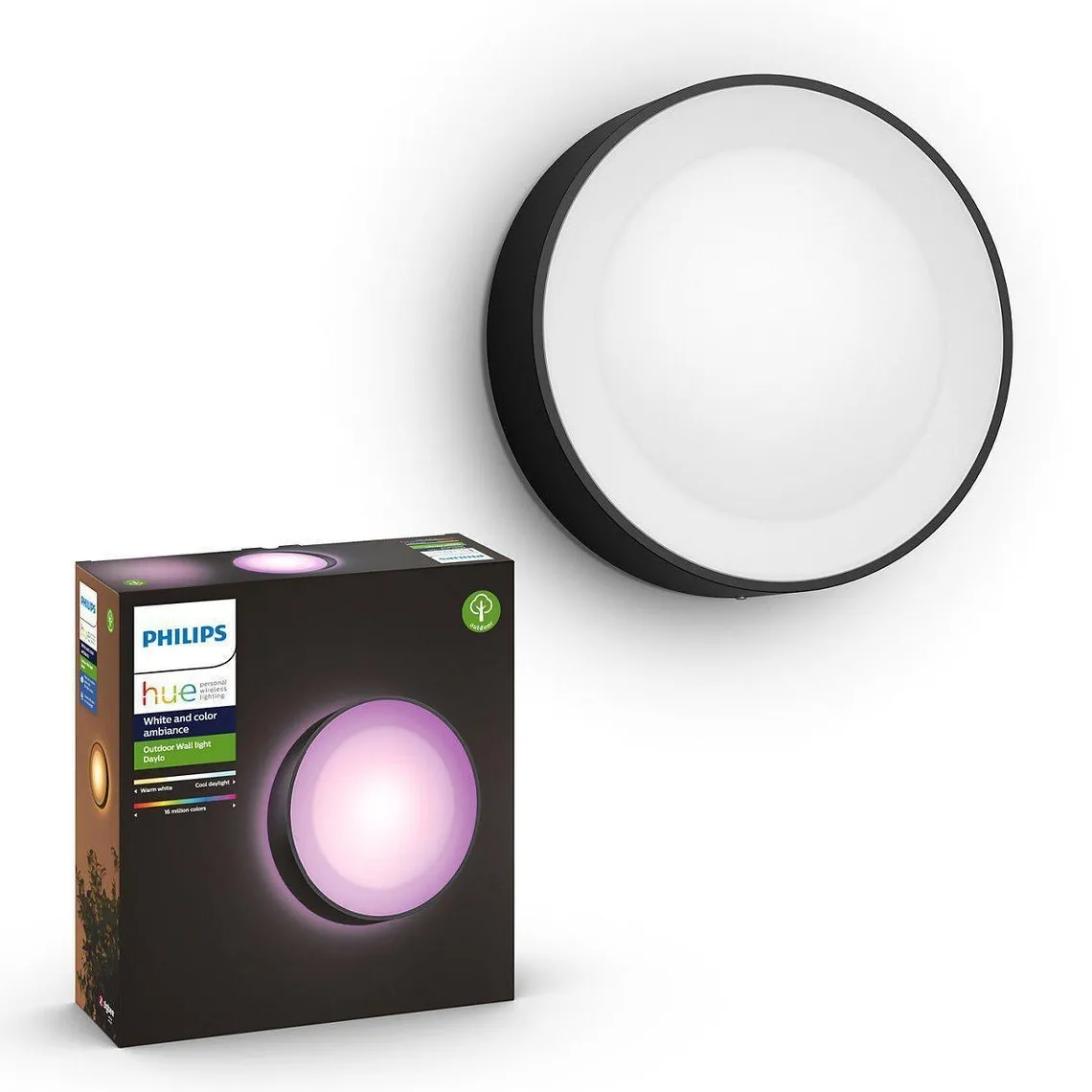Philips Hue Daylo vegglampe utendørs white and color ambiance
