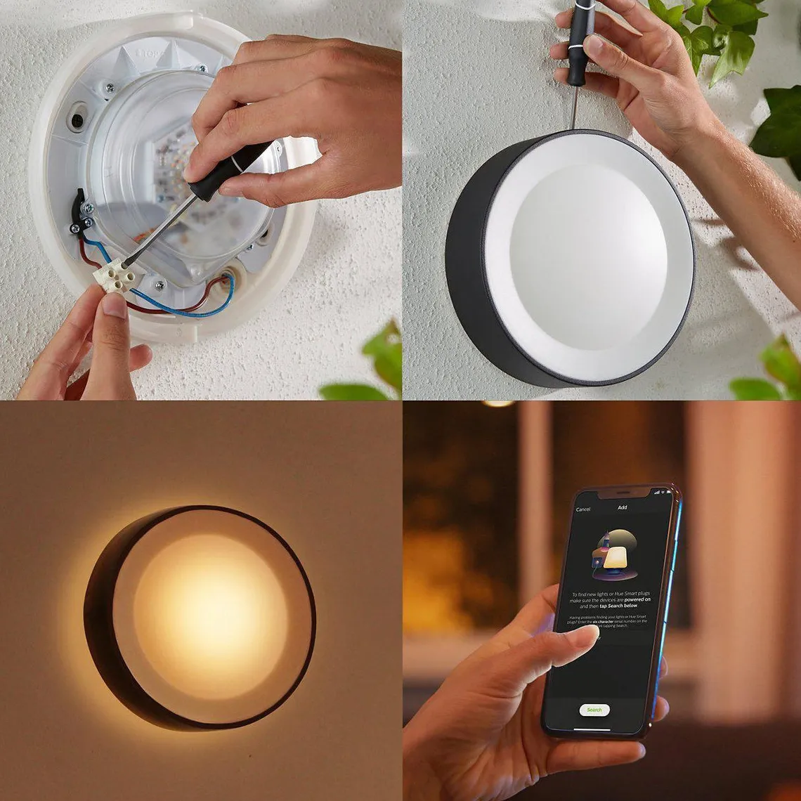 Philips Hue Daylo vegglampe utendørs white and color ambiance