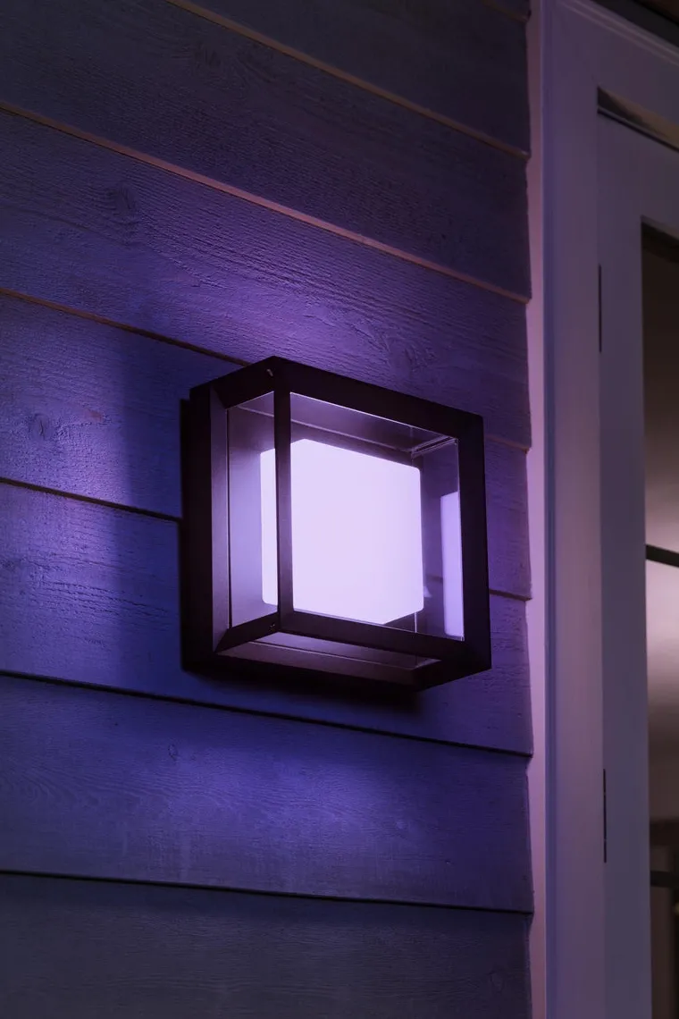 Philips Hue Econic utendørs vegg/tak 3 white ambiance & color luminairs