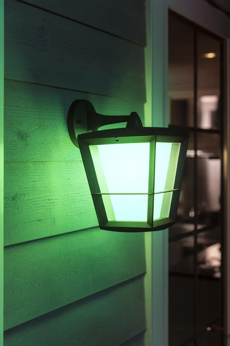 Philips Hue Econic utendørs vegg white ambiance & color luminairs