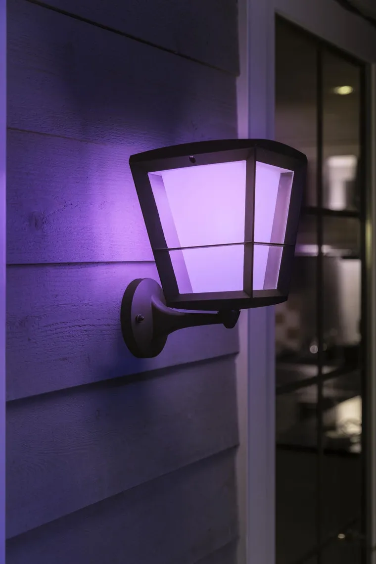 Philips Hue Econic utendørs vegg 2 white ambiance & color luminairs