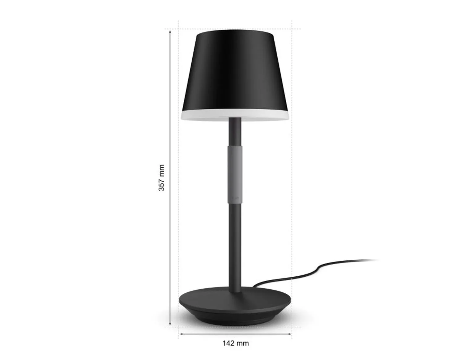 Philips Hue Go bærbar bordlampe oppladbar