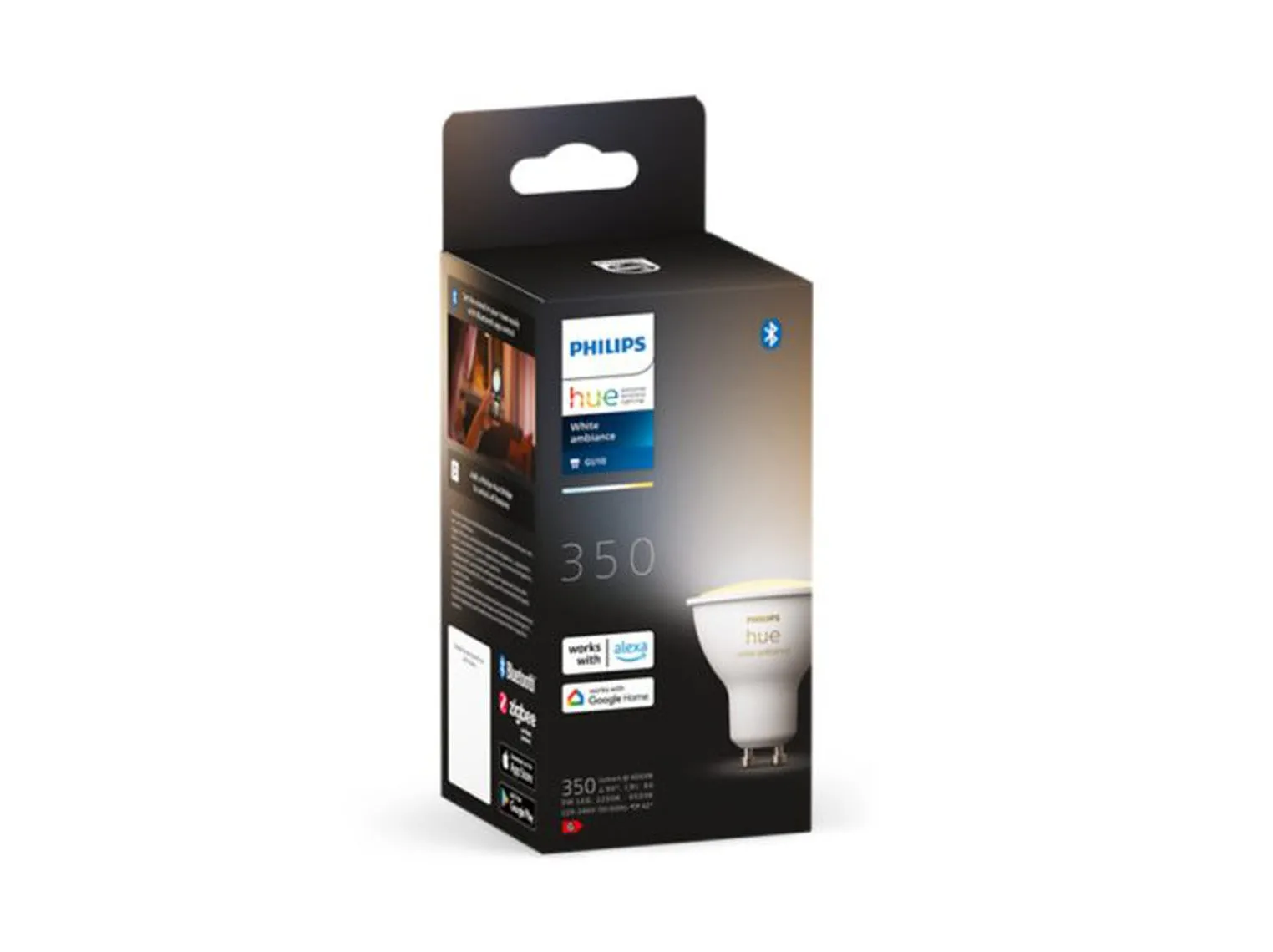 Philips Hue GU10 2200-6500K 5W - White ambiance v1