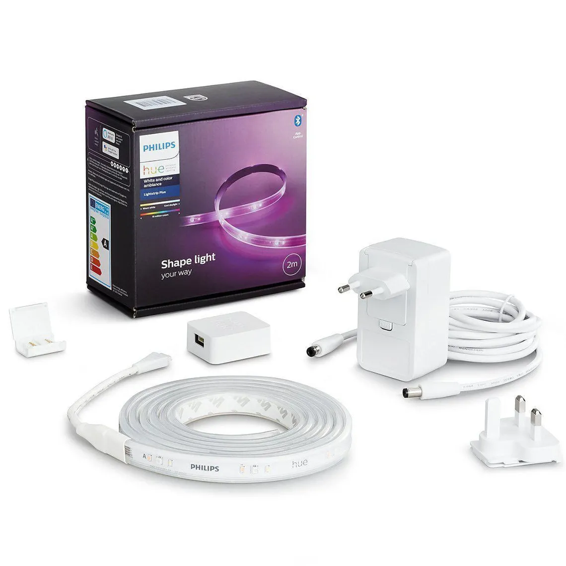 Philips Hue Lightstrip Plus-basispakke White og farget stemning – 2 meter