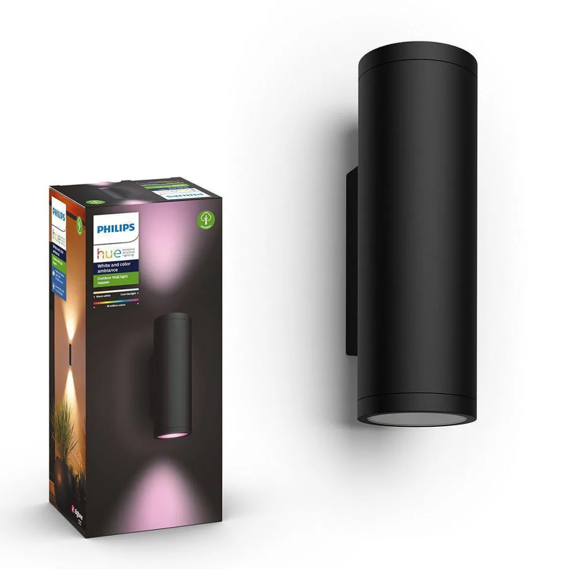 Philips Hue Outdoor Appear Vegglampe Colore and White ambiance - Sport