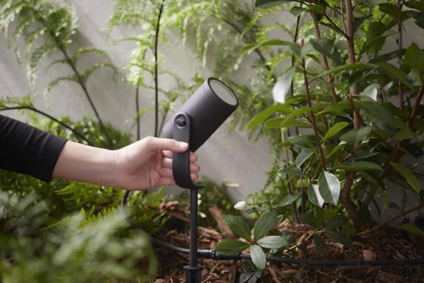 Philips Hue Outdoor Lily Spike 1x8W uplight extension kit, antrasitt