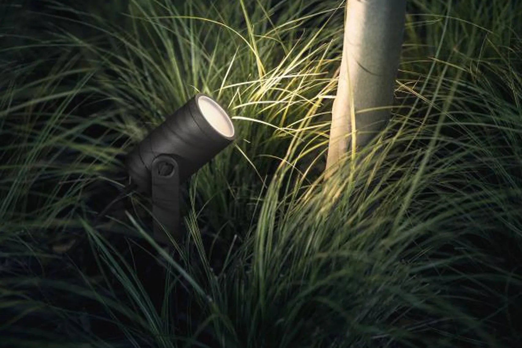 Philips Hue Outdoor Lily Spike 1x8W uplight extension kit, antrasitt