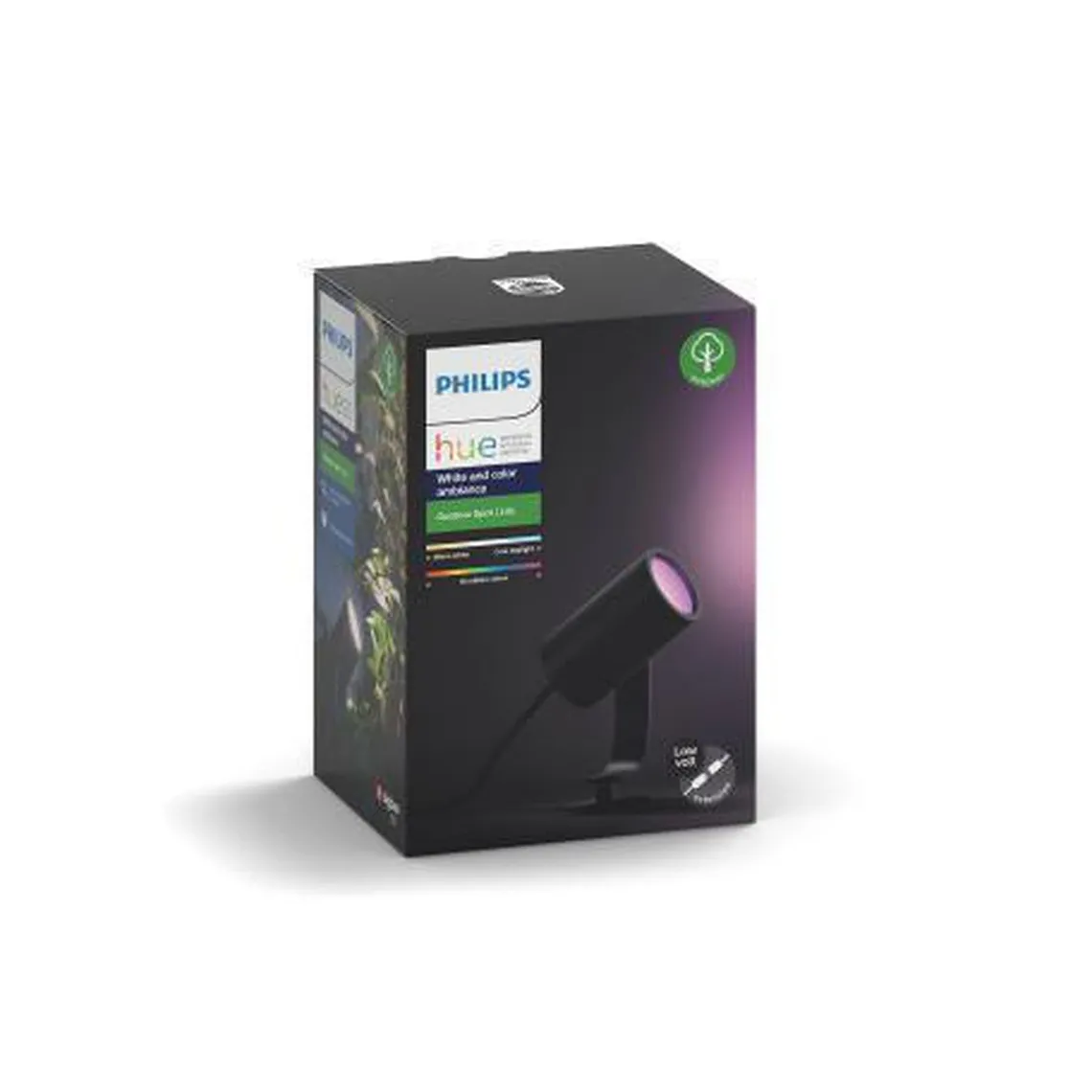 Philips Hue Outdoor Lily Spike 1x8W uplight extension kit, antrasitt
