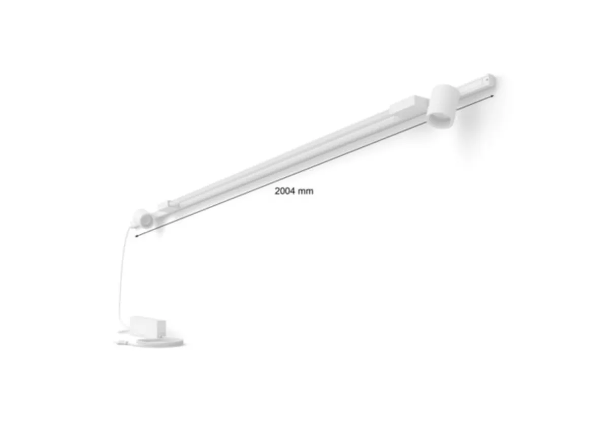 Philips Hue smart Perifo spotskinne for vegg 2 spotter og 1 kompakt lysrør Hue White Color Ambiance