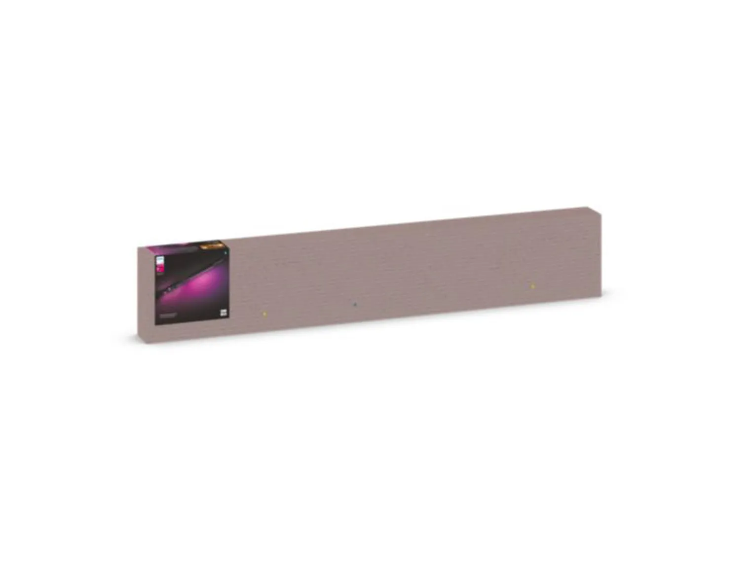 Philips Hue smart Perifo spotskinne 3 spotter og 1 lyslinje 2,5 meter Hue White Color Ambiance