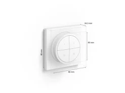 Philips Hue Tap dial switch m/veggplate