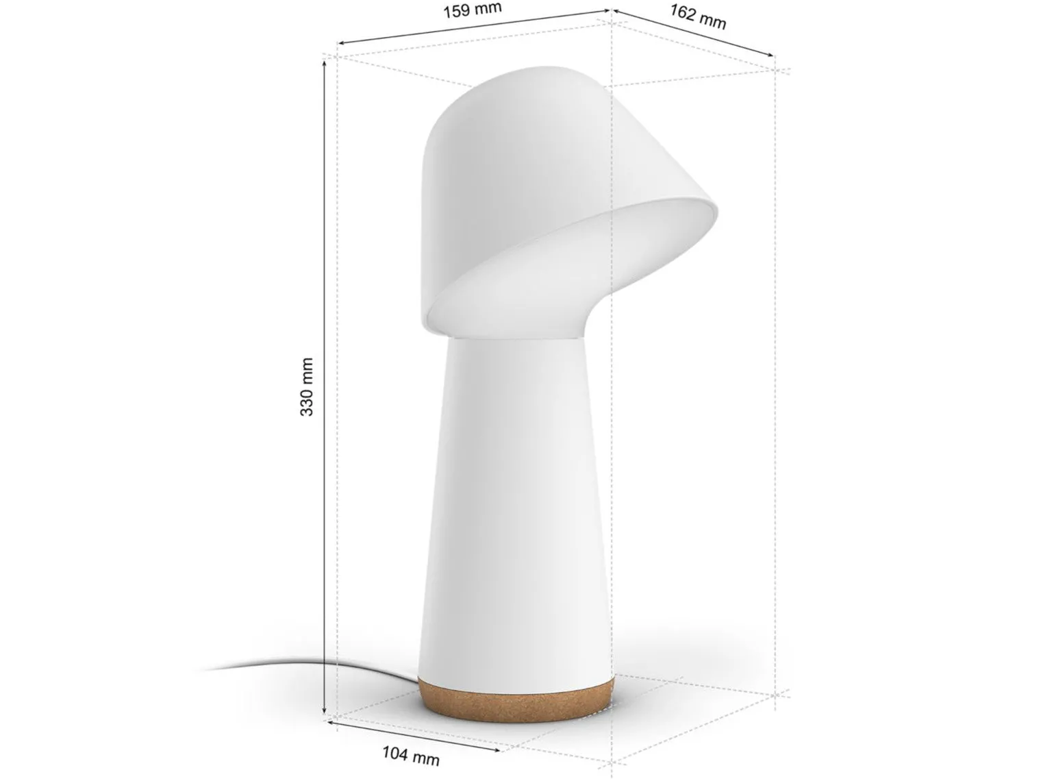 Philips Hue Twilight nattbordslampe 13,4W - Hue White Color Ambiance