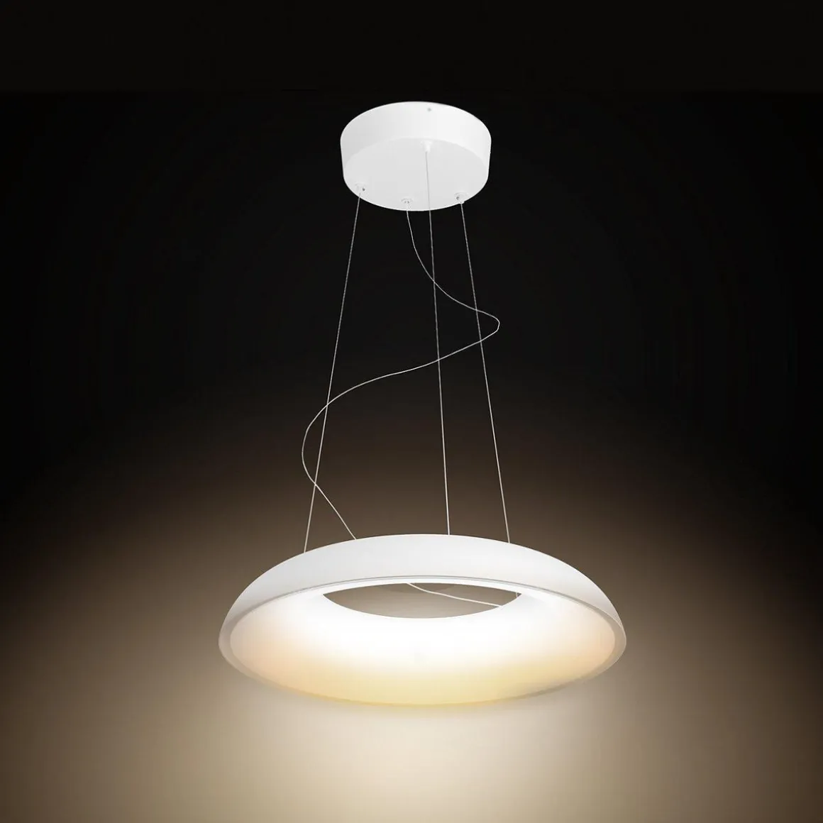 Philips Hue White Ambiance Amaze pendel, hvit