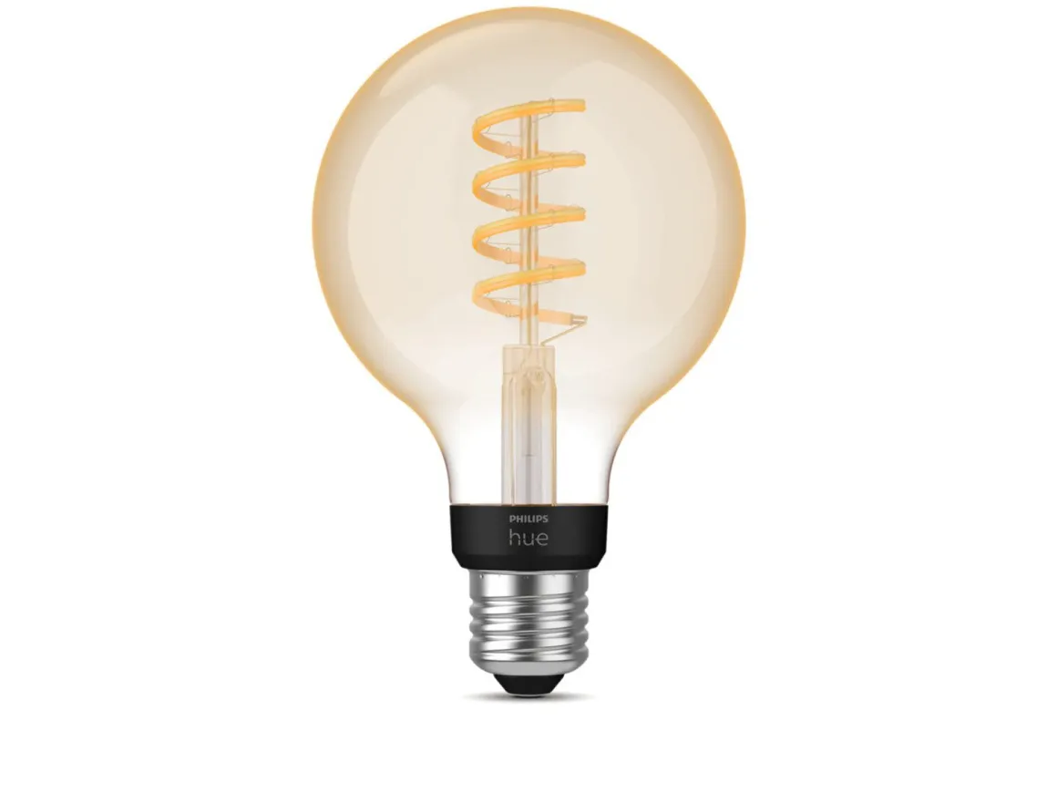 Philips Hue white LED 7W E27 G93 2200-4500 Kelvin - 95 mm
