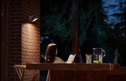 Philips Mimosa vegglampe utendørs 7W 2700K IP44 - Antrasitt