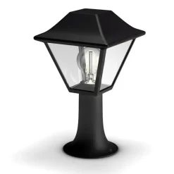 Philips myGarden Alpenglow portstolpe utendørs IP44 - Svart