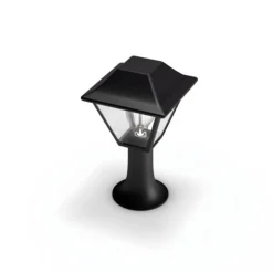 Philips myGarden Alpenglow portstolpe utendørs IP44 - Svart