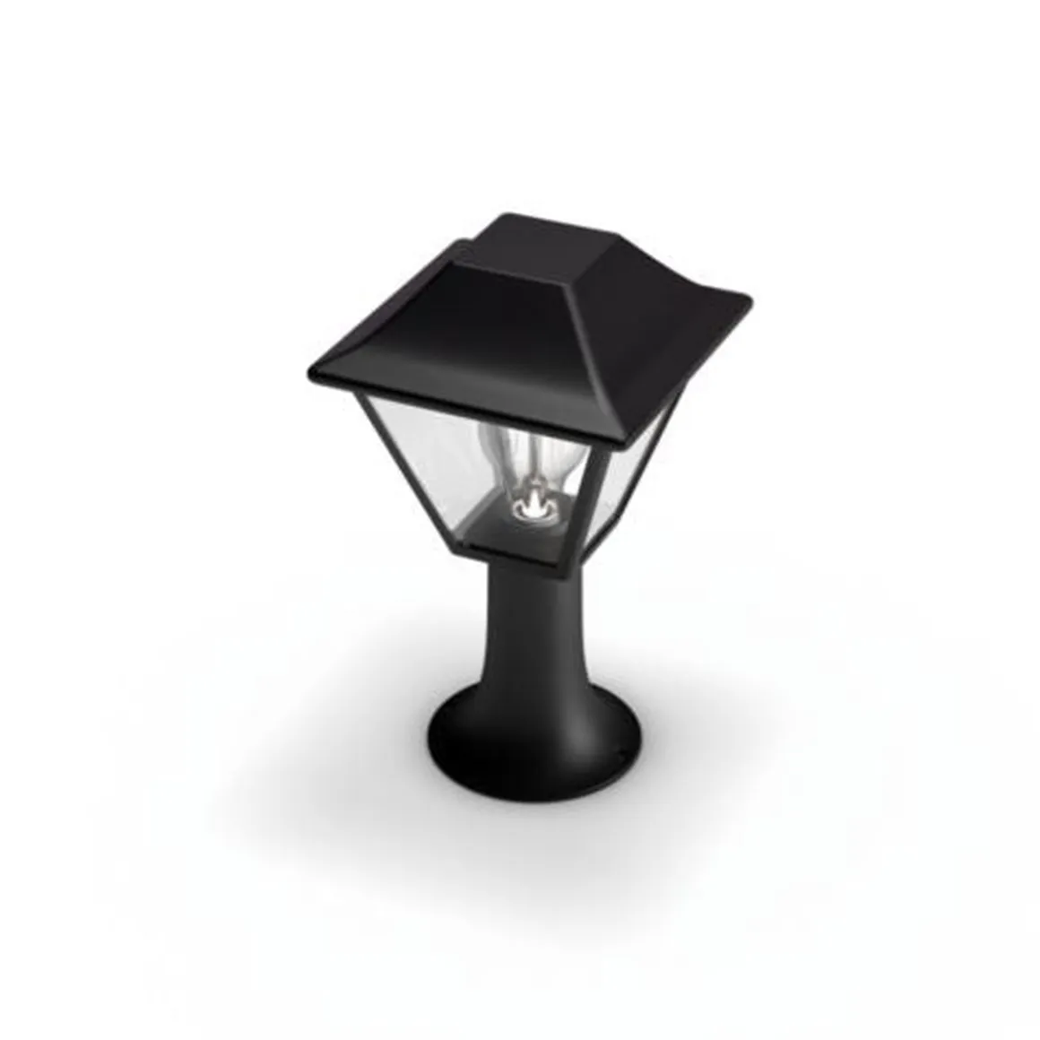 Philips myGarden Alpenglow portstolpe utendørs IP44 - Svart