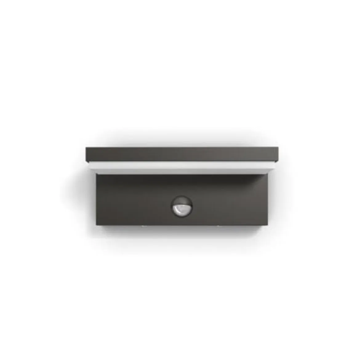 Philips myGarden Bustan vegglampe utendørs IP44 2x4,5W LED m/bevegelses sensor IR - Antrasitt