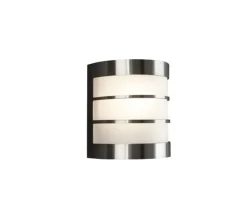 Philips myGarden Calgary vegglampe utendørs IP44 E27 - Rustfritt stål