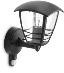 Philips myGarden Creek vegglampe m/bevegelses sensor opp utendørs IP44
