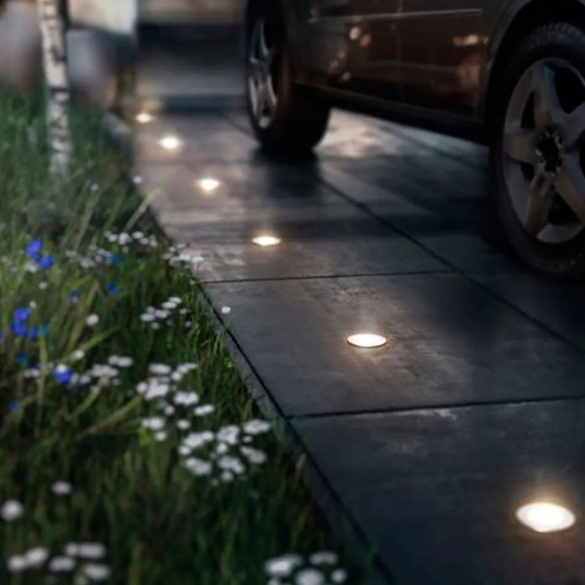 Philips myGarden Moss uplight 3W - Rustfritt stål