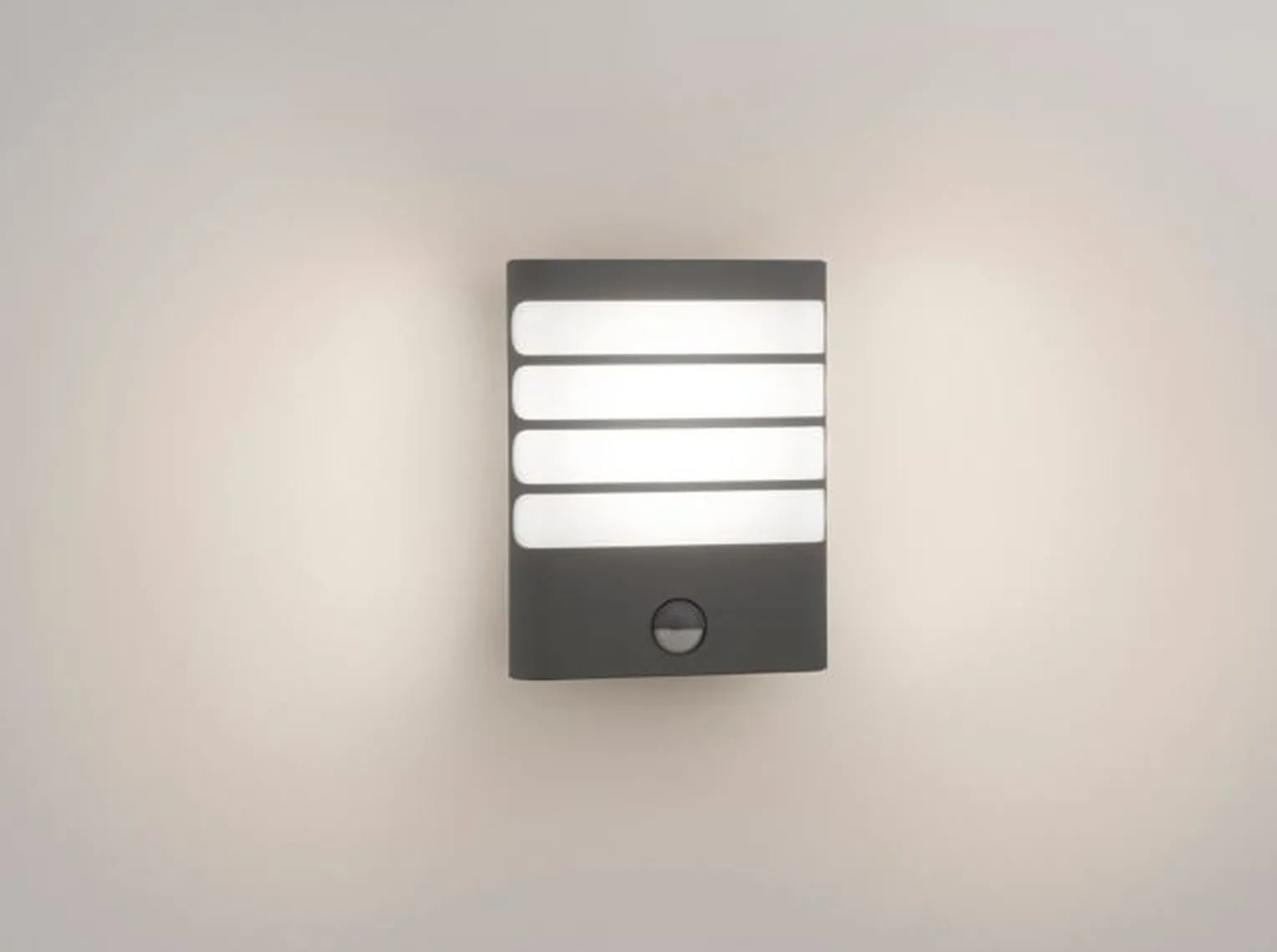 Philips myGarden Raccoon vegglampe utendørs 3W IP44 m/bevegelses sensor IR