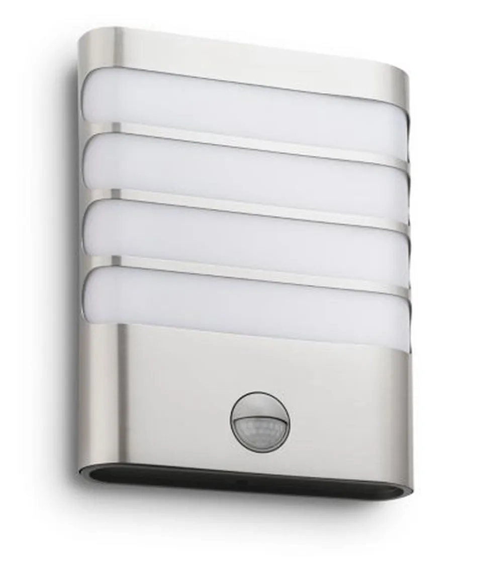 Philips myGarden Raccoon vegglampe utendørs 3W IP44 m/bevegelses sensor IR