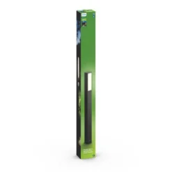 Philips myGarden Stratosphere pullert 77 cm utendørs IP44 2x4,5W LED - Antrasitt
