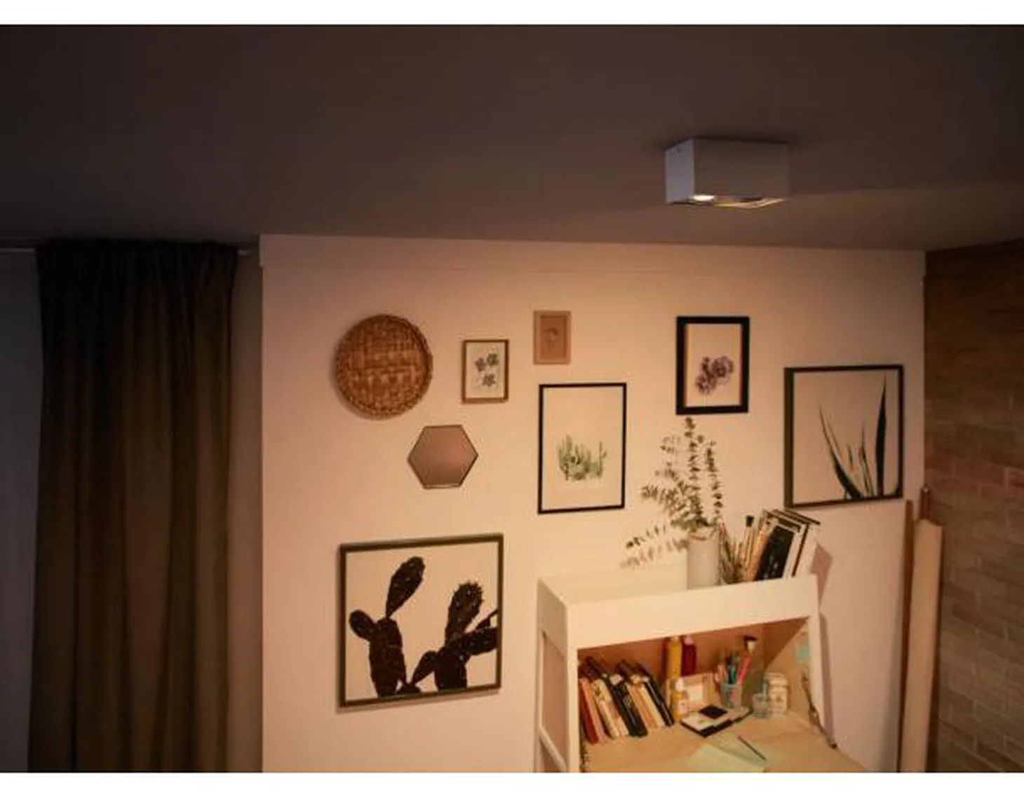 Philips myLiving dobbel takspot 2x4,5W warmglow