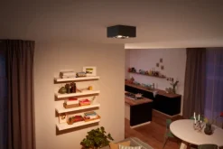 Philips myLiving 4 lys takspot 4x4,5W warmglow - Hvit