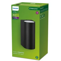 Philips Nightingale vegglampe utendørs opp/ned lys IP44